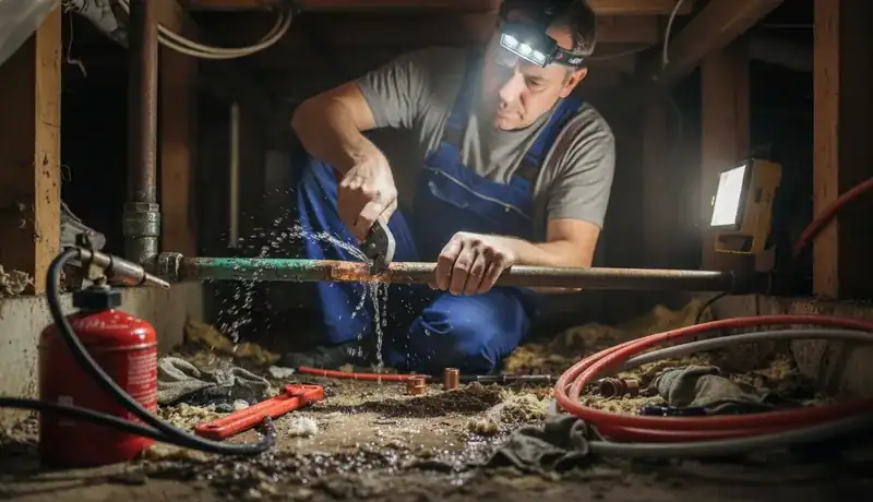 Expert Plumbing Pro  - burst-pipe-repair