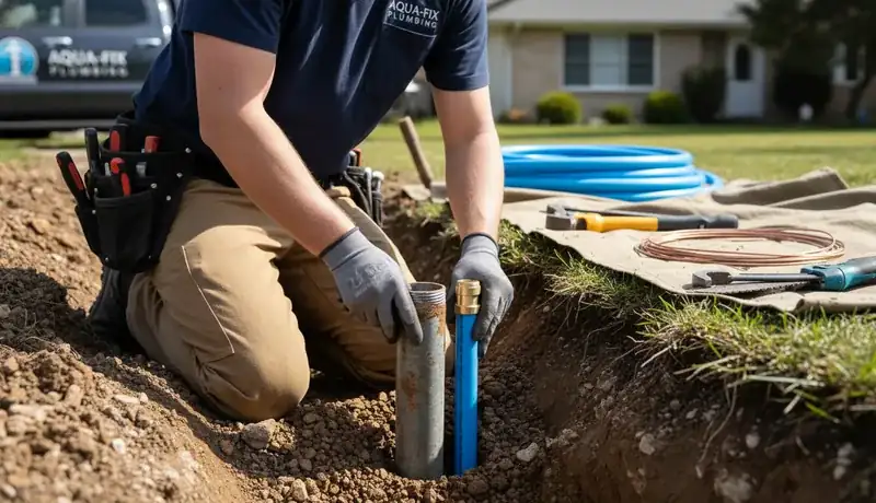 Expert Plumbing Pro  - main-water-line-replacement